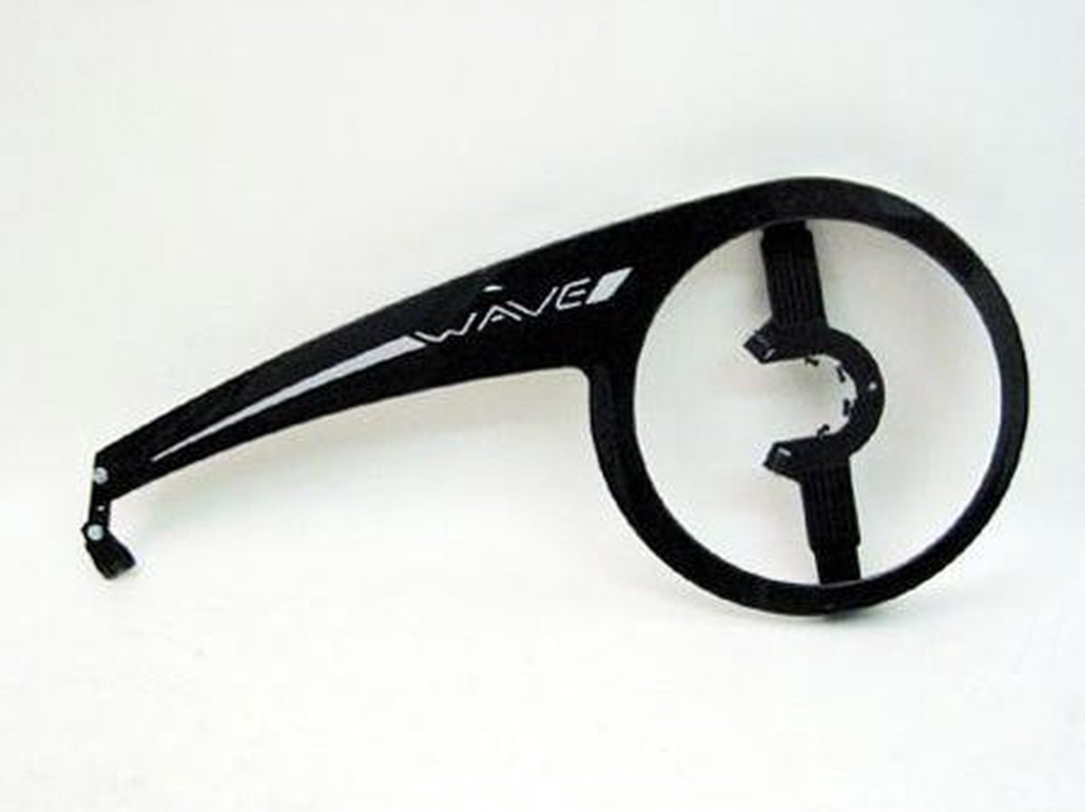 AXA Kettingscherm Wave 48T - - Zwart