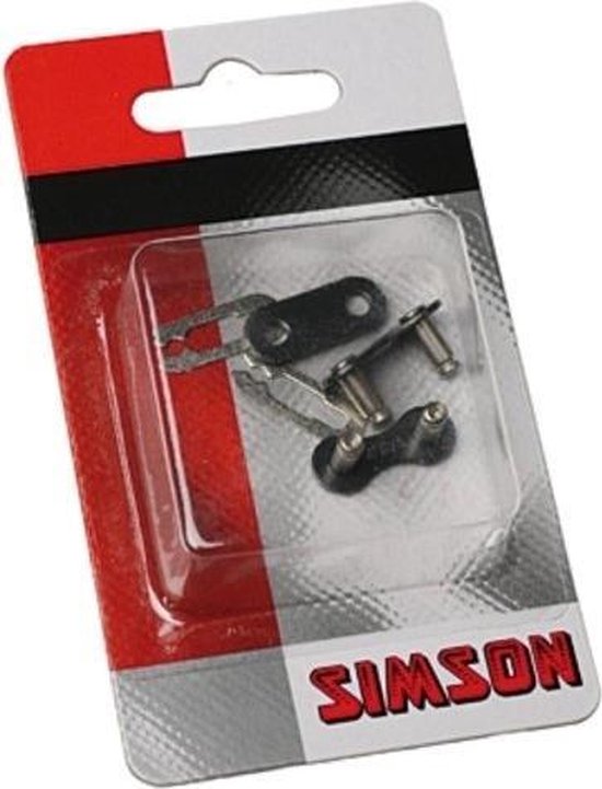 Simson Verbindingsschakel Strong (1/2x1/8") - Silver