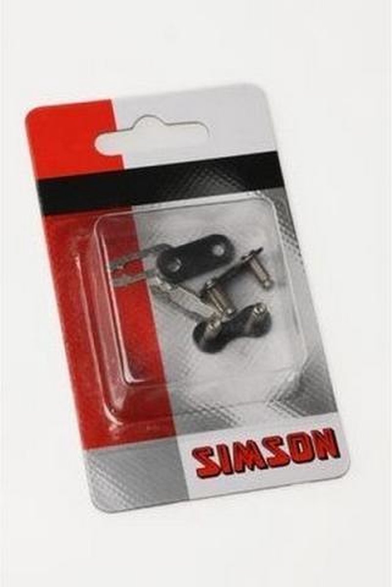 Simson Verbindingsschakel Strong (1/2x1/8") - Silver