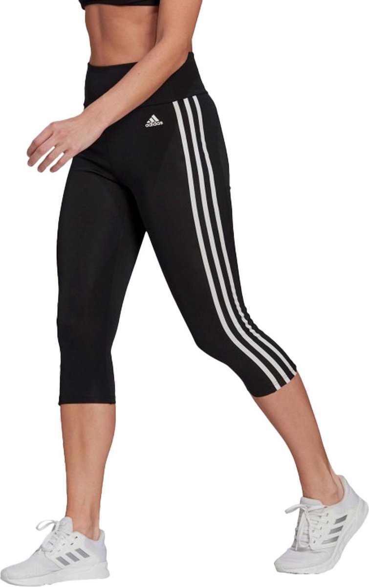 Adidas HR 3S 3/4 Sport Tight Women - Zwart