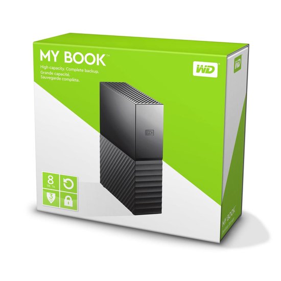 Western Digital WD My Book 8TB - Zwart