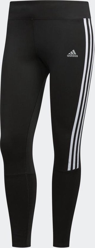 Adidas Run It Tight 7/8 3-Stripe Women - Zwart