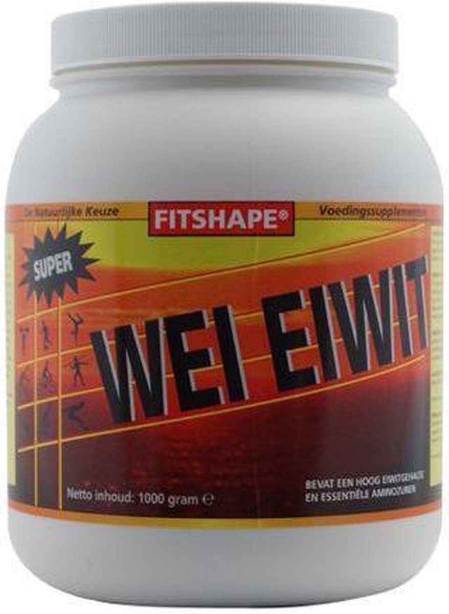 Fitshape Wei eiwit vanille 1 kg