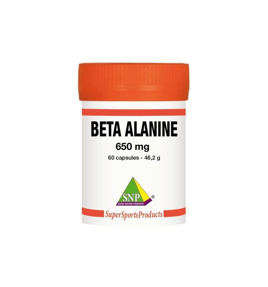 Snp Beta alanine 650 mg puur 60 capsules