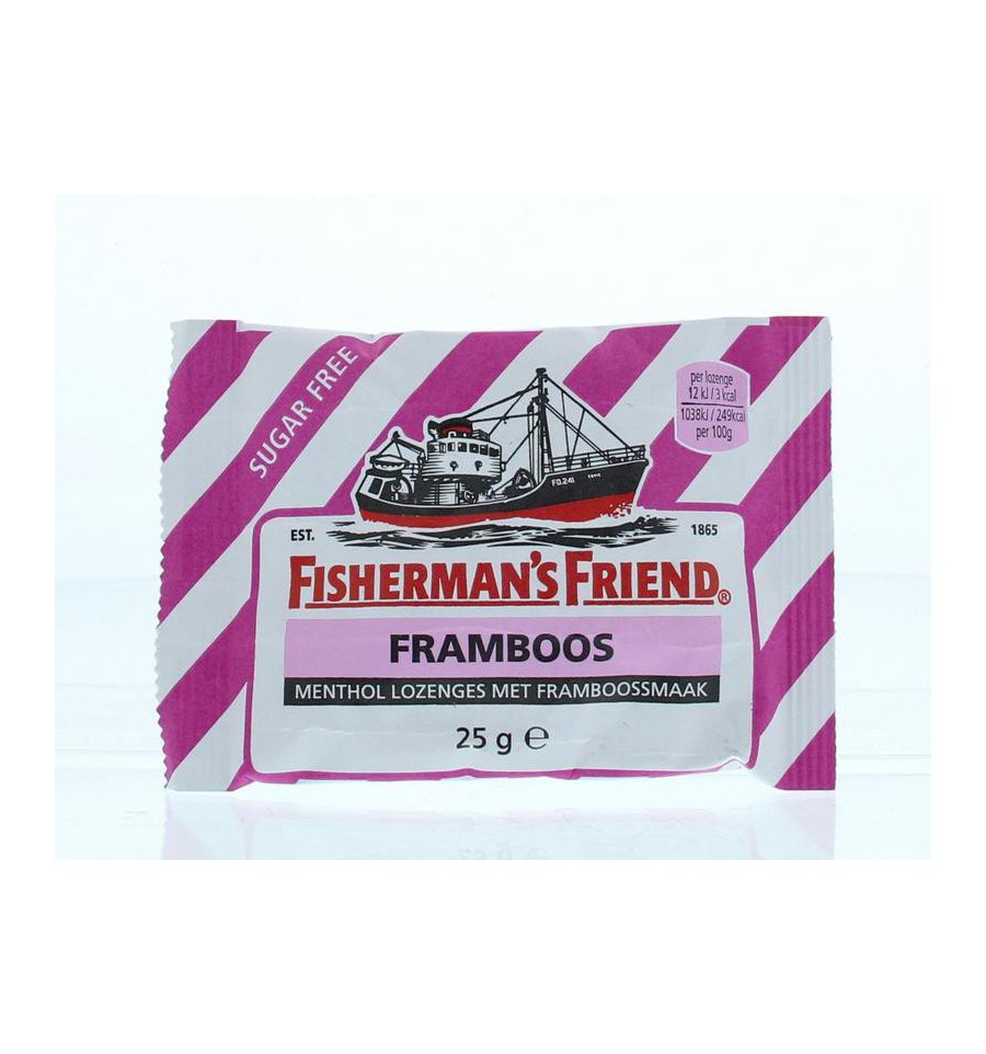 Framboos suikervrij 25 gram