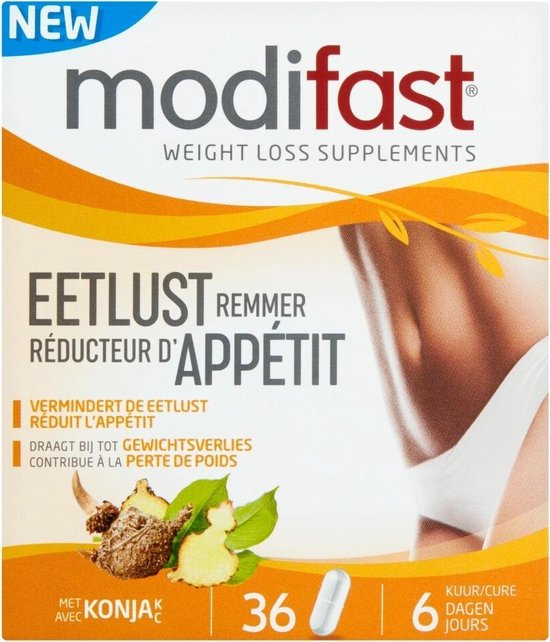 Modifast Eetlustremmer konjak 36 capsules