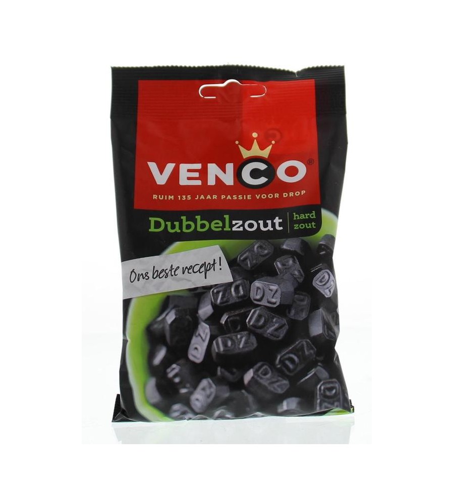 Venco Dubbel zoute drop 173 gram