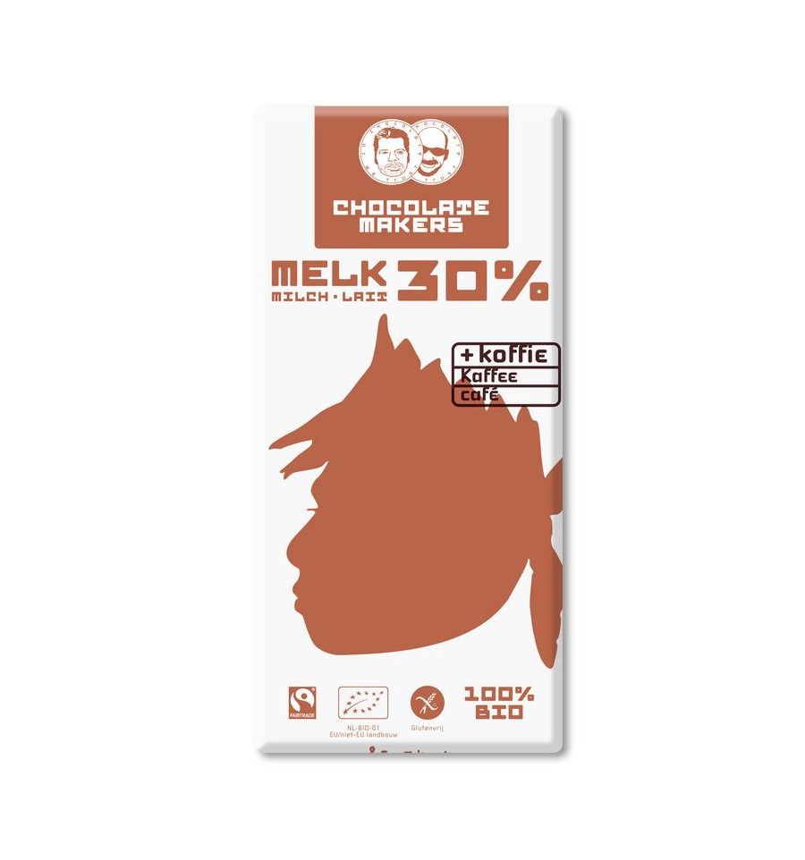 Chocolatemakers Awajun 30% koffie 85 gram