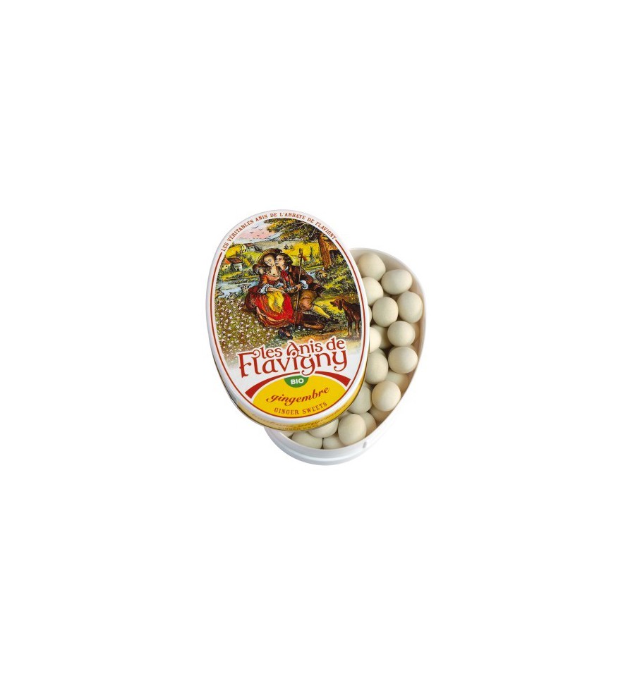 Anis de Flavigny Anijspastilles gember 50 gram