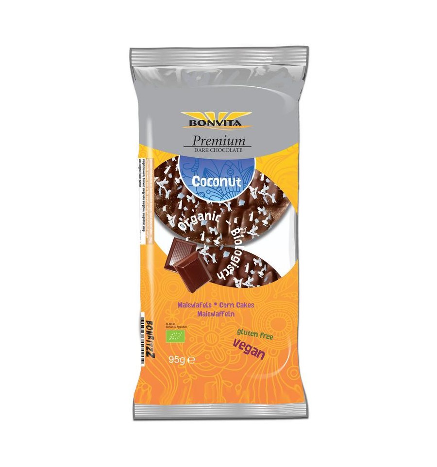 BonVita Premium coco maiswafel 95 gram