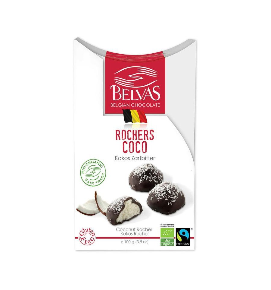 Belvas Kokos rocher 100 gram