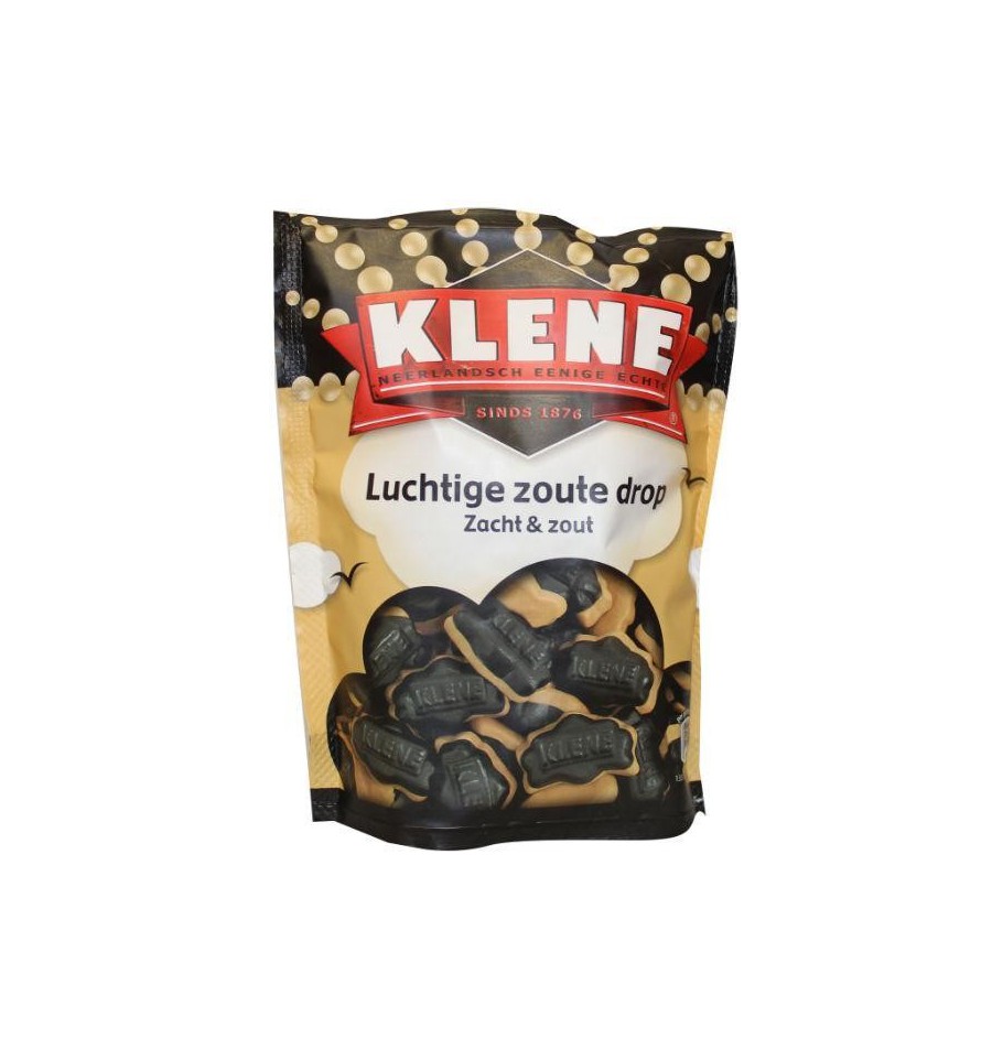 Klene Luchtige zoute drop 200 gram