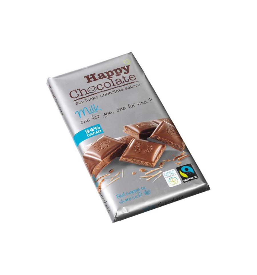 Happy Chocolate melk 34% 180 gram