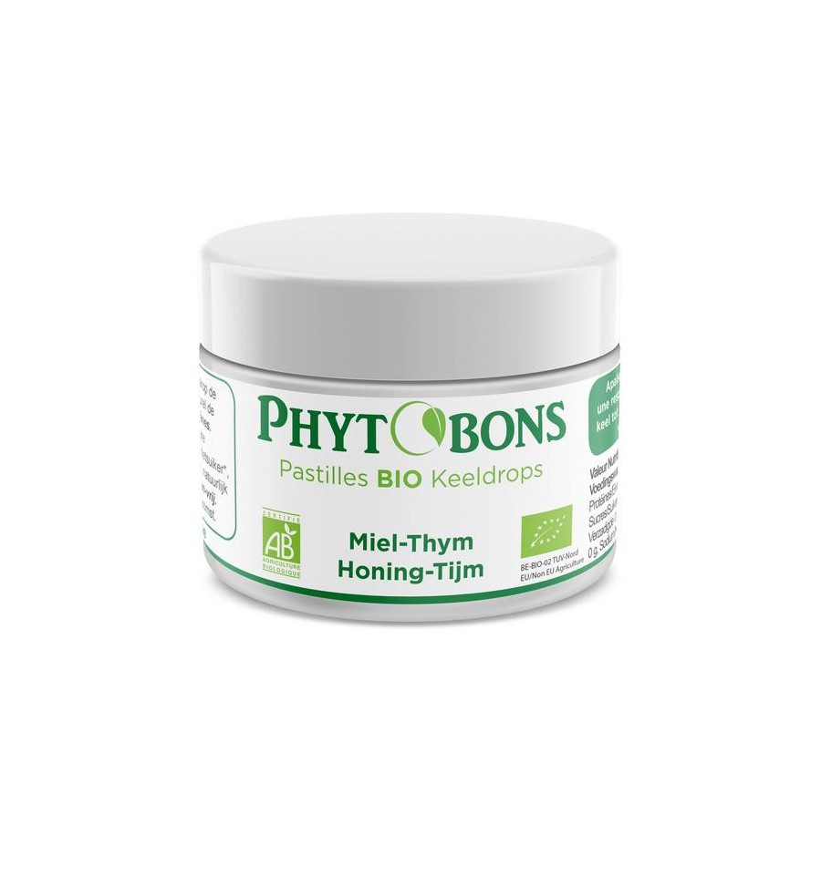 Phytobons Phyto Specificbons Keeldrops honing thijm 100 gram