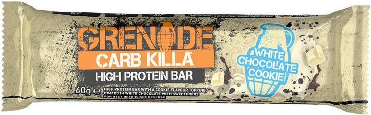 Grenade White chocolate cookie 60 gram