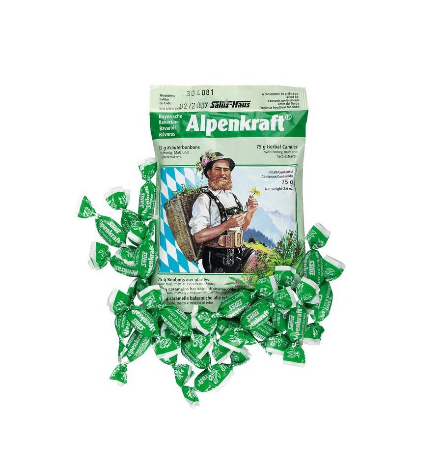 Salus Alpenkraft bonbons 75 gram