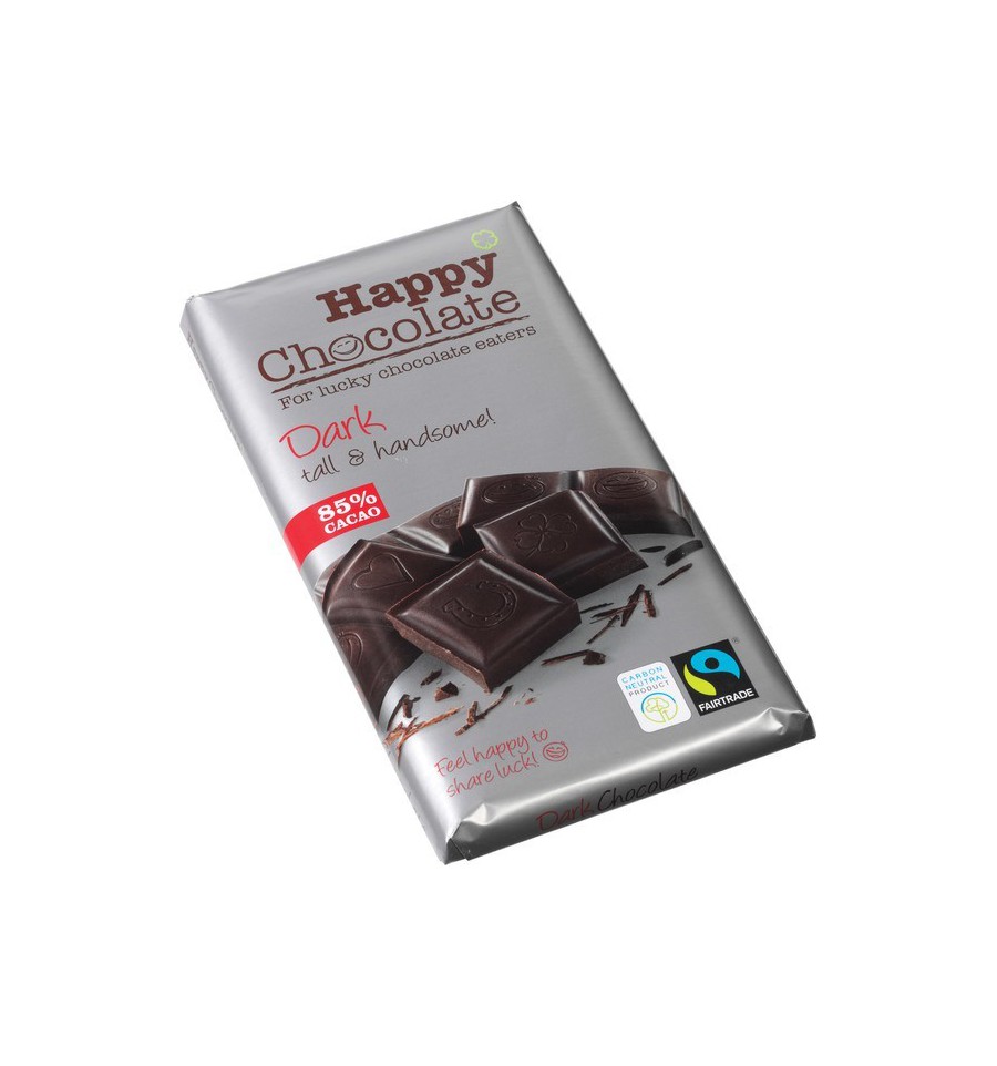 Happy Chocolate dark 85% 180 gram