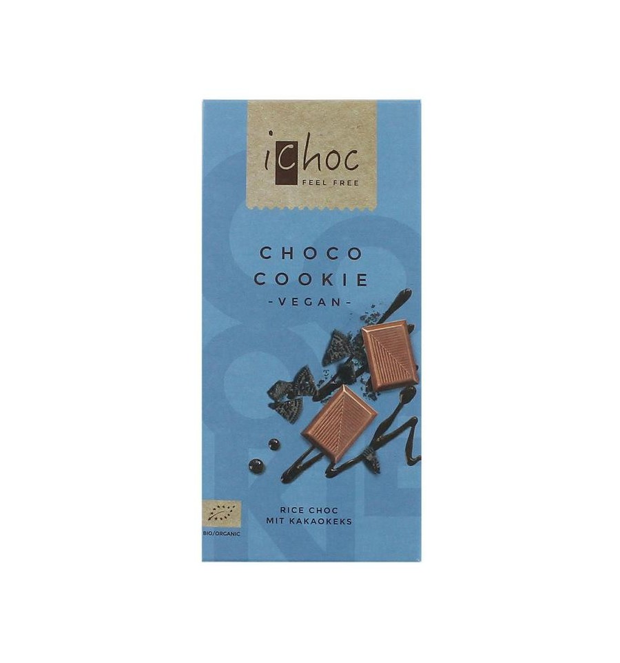 iChoc Choco cookie vegan 80 gram