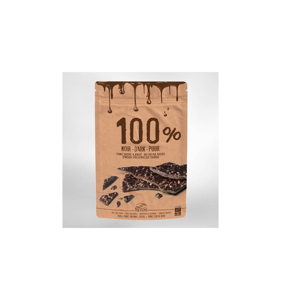 Belvas Thins dark 100% 80 gram