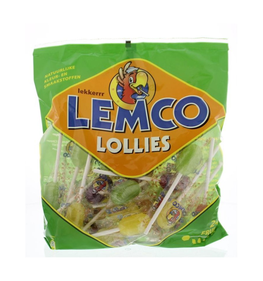 Lemco Vruchten lollies 240 gram