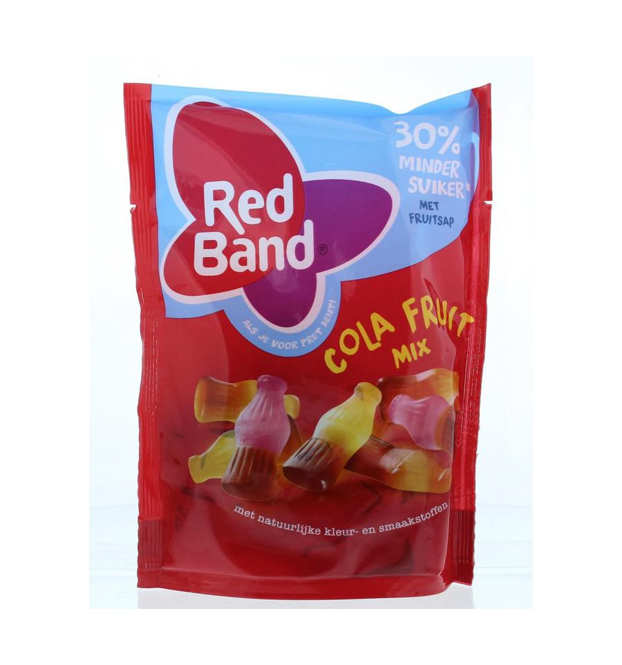 Red Band Winegumgs cola fruit 200 gram