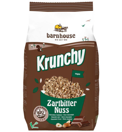 Barnhouse Krunchy choco noten 375 gram