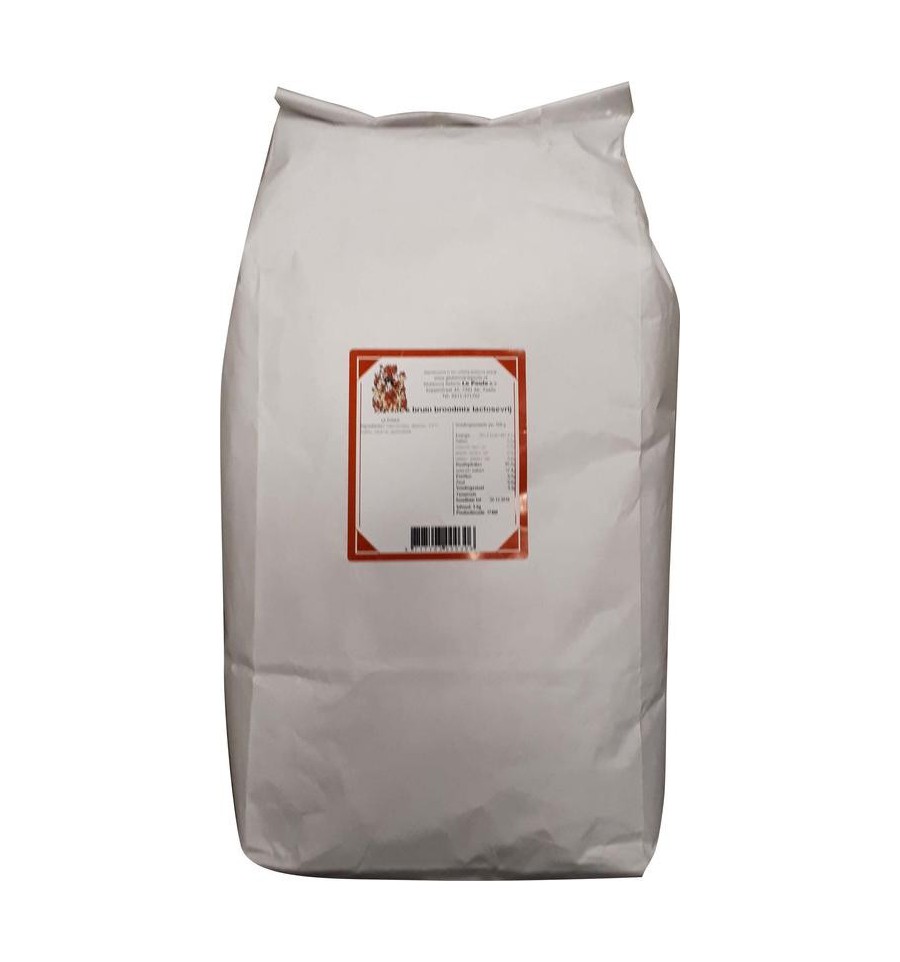 Le Poole Twello&apos;s boerenbruin broodmix lactosevrij 5 kg