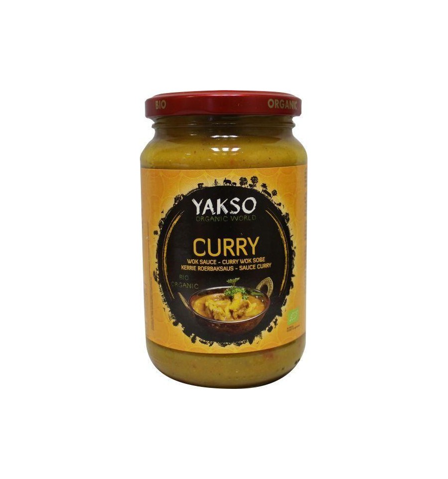 Yakso Curry wok saus 350 gram