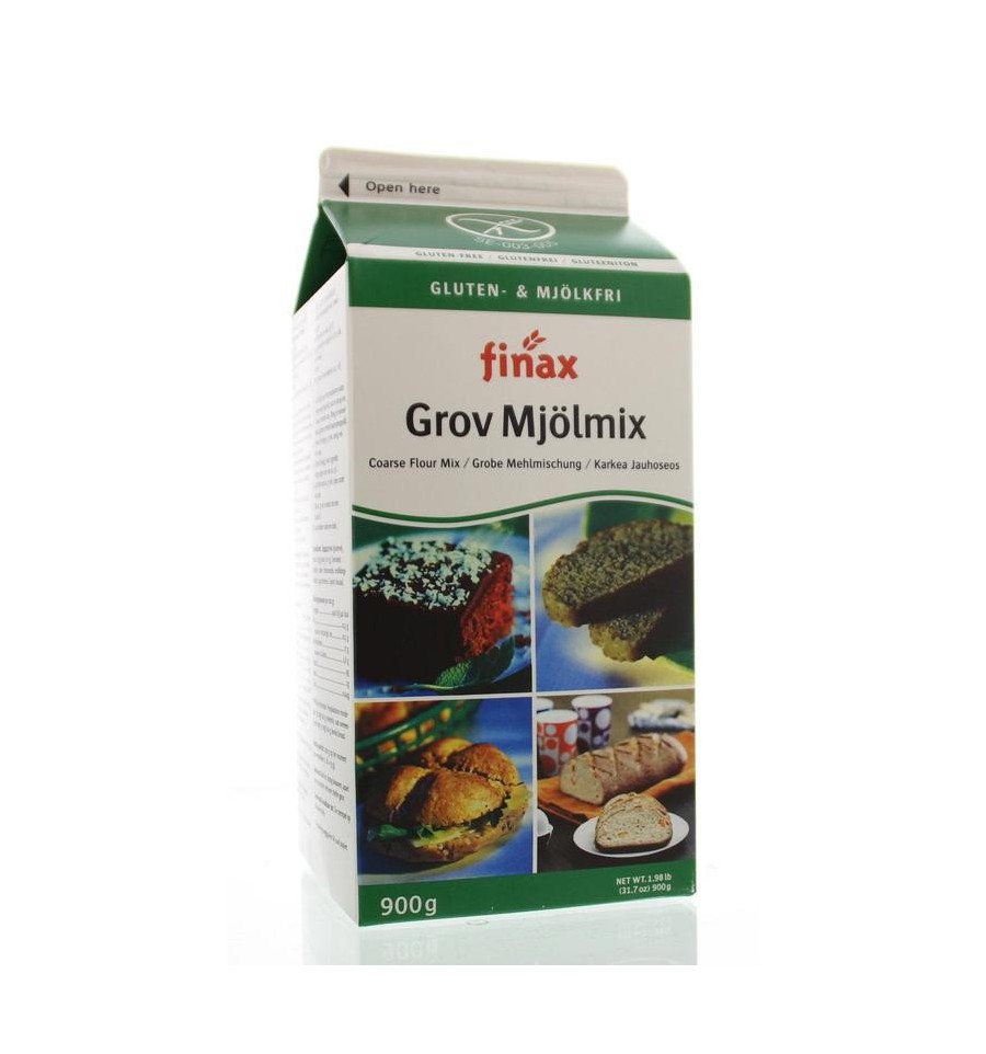 Finax Coarse flourmix bruin 900 gram