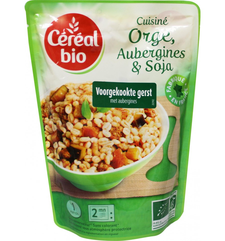 Cereal Stoofpotje van gierst aubergines en soja 250 gram