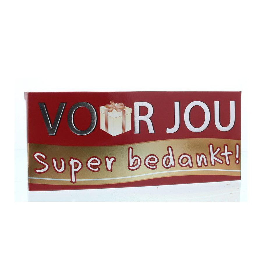 Voor Jou ! wensreep super bedankt