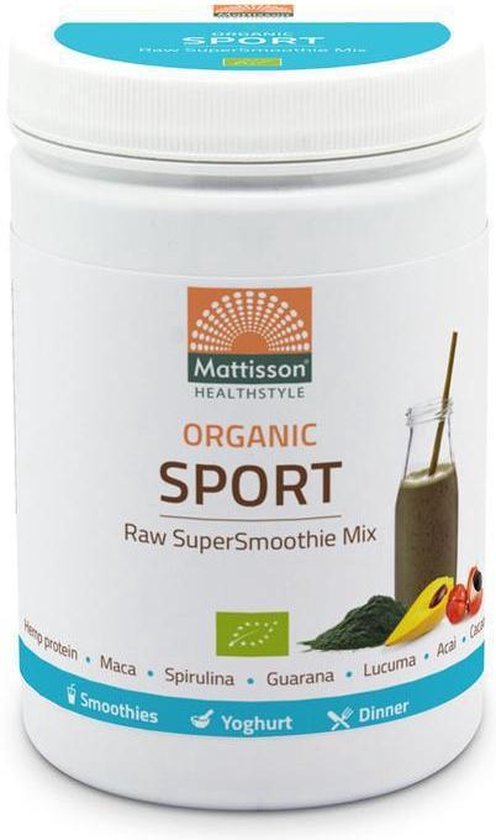 Mattisson Absolute supersmoothie sport mix bio 300 gram