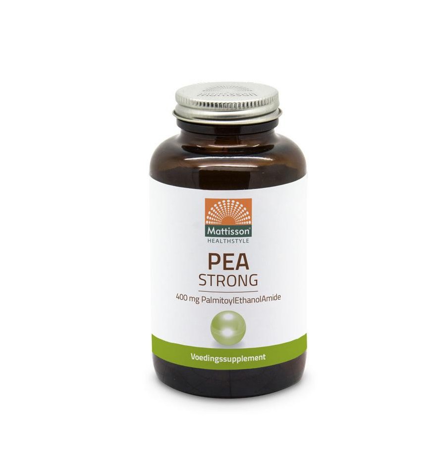 Mattisson Pea strong 400 mg zuivere palmitoylethanolamide 90 vcaps