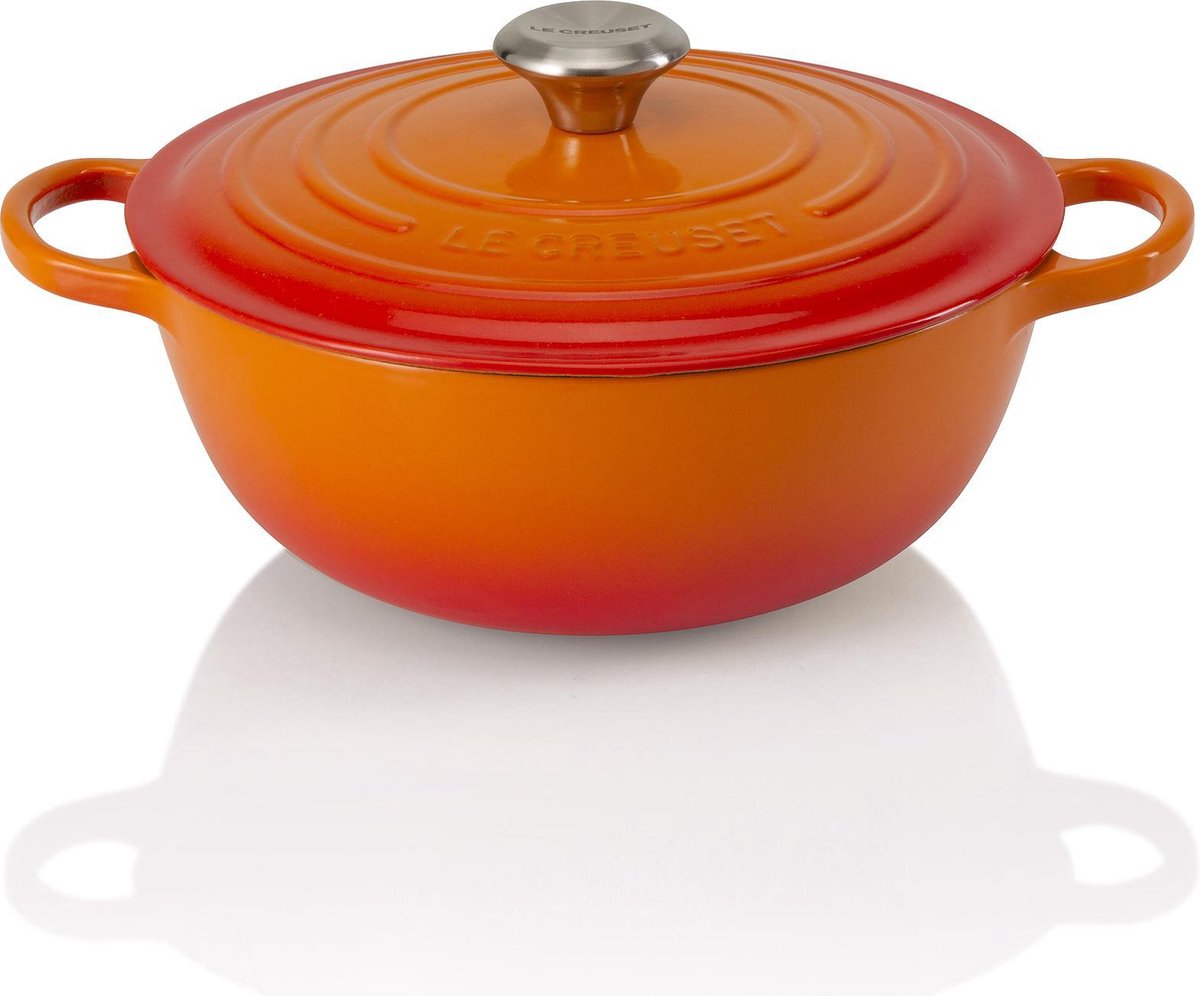 Le Creuset Marmite Braadpan 32 cmrood - Naranjo