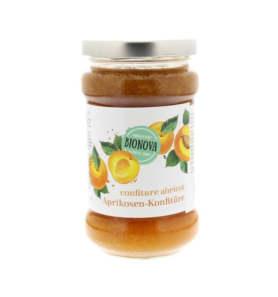 Bionova Abrikozen jam 340 gram