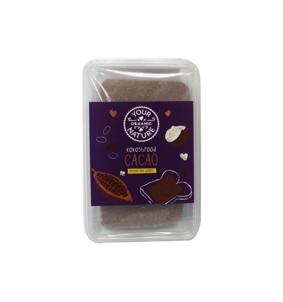 Your Organic Nat ure Kokosbrood cacao 225 gram
