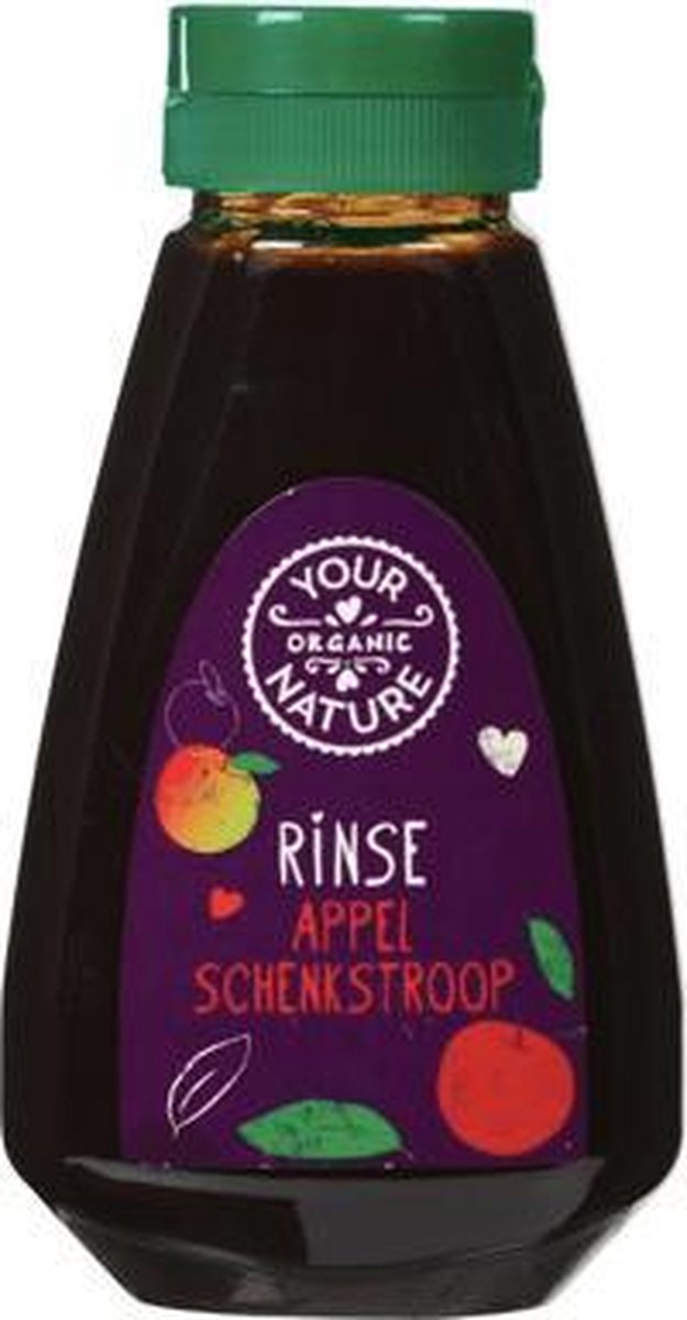 Your Organic Nat ure Rinse appel schenkstroop 330 gram
