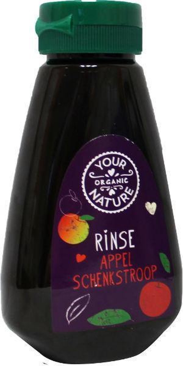 Your Organic Nat ure Rinse appel schenkstroop 330 gram