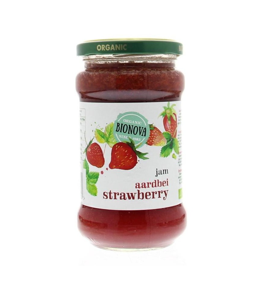 Bionova Aardbeienjam 340 gram