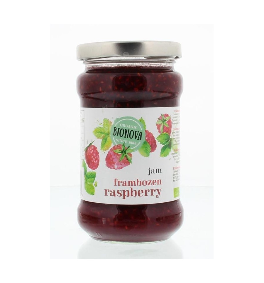 Bionova Frambozenjam 340 gram