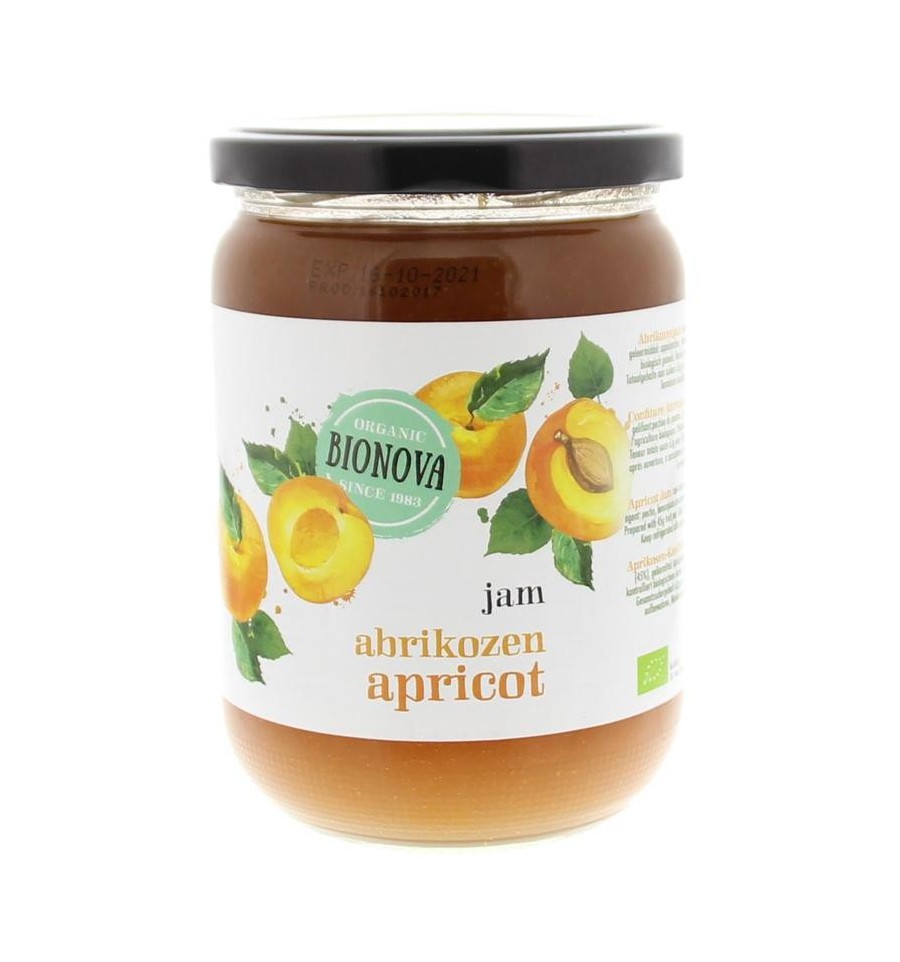 Bionova Abrikozenjam familie pot 600 gram