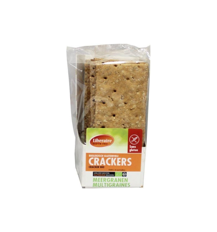 Liberaire Crackers meergranen 250 gram