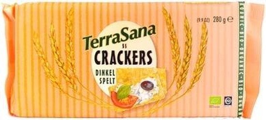 Terrasana Speltcrackers 280 gram