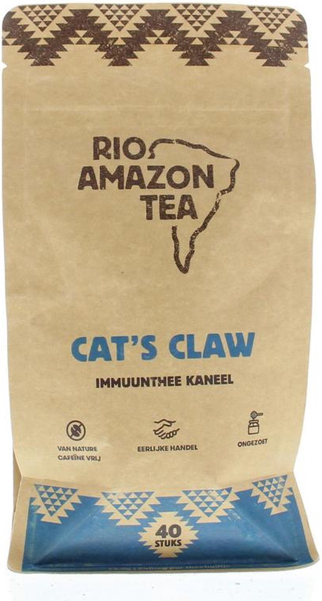 Rio Amazon Cat's claw kruidentheebuiltjes 40 zakjes