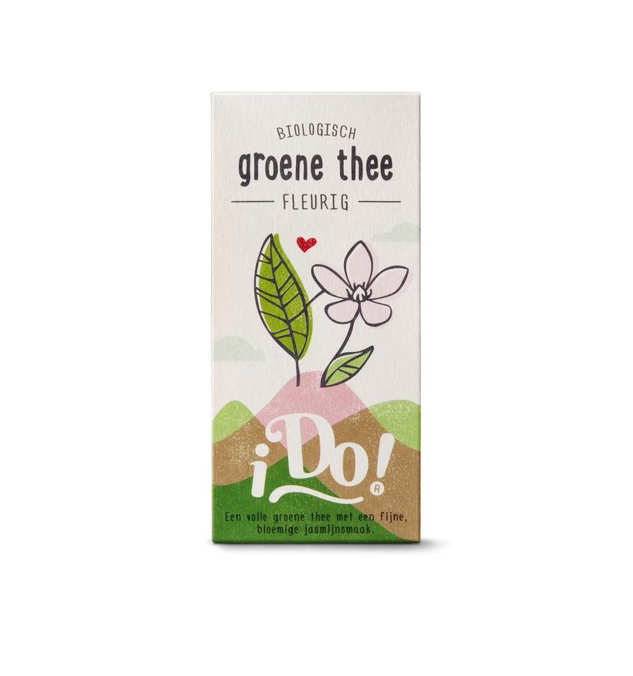 I Do! I Doe thee fleurig 20 stuks - Groen