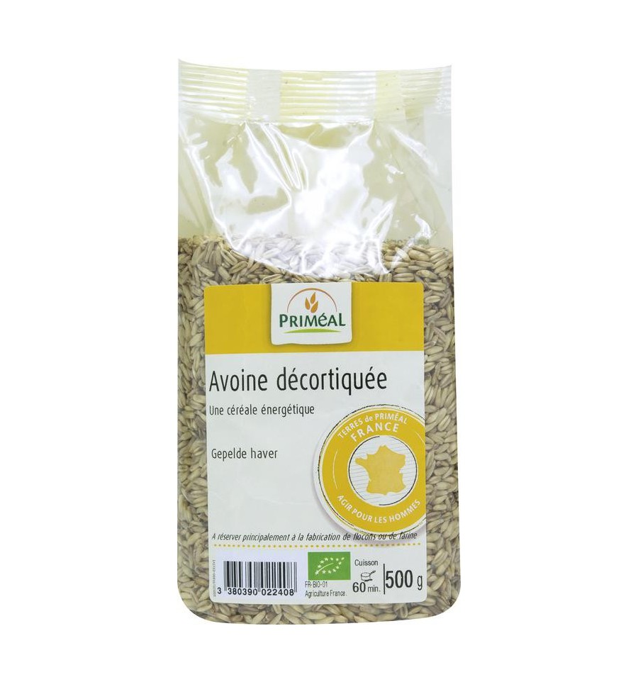 Primeal Gepelde haver 500 gram