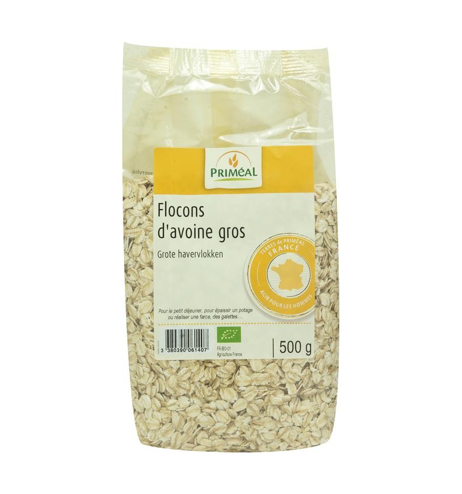 Primeal Grote havervlokken 500 gram