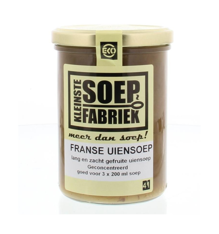 Kleinstesoepfabr iek Franse uiensoep vegetarisch 400 gram