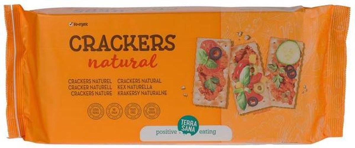 Terrasana Crackers naturel 300 gram