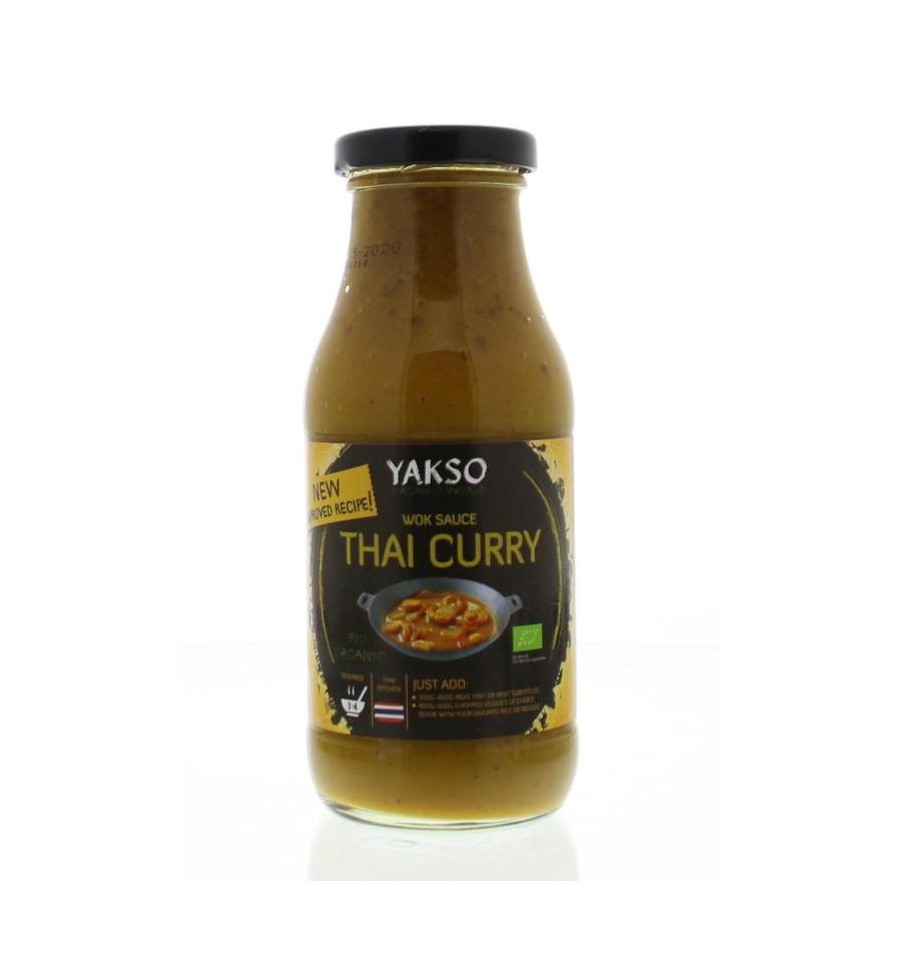 Yakso Woksaus curry 240 ml